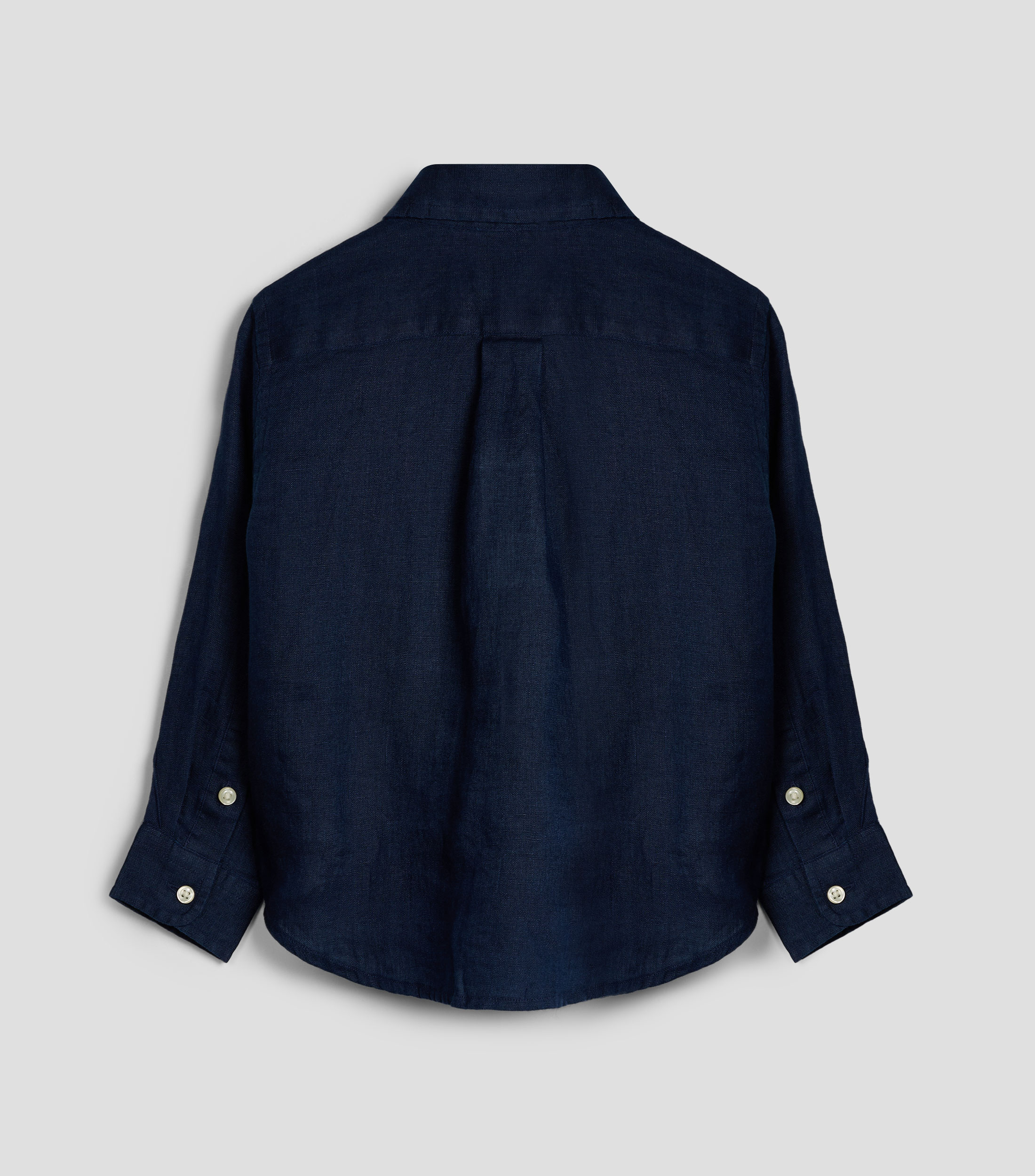 Camisa manga larga lisa Niño